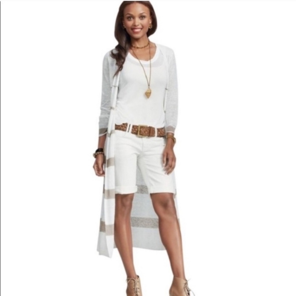 Cabi Cardigan Sweater Bon Voyage Riviera Duster